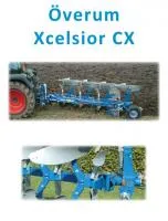 Плуг Xcelsior CX