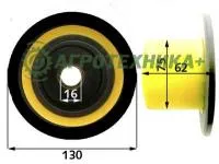 Ролик 200.27673 опорный с бортиком для комбайнов Grimme (Гримме)