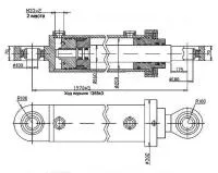 Гидроцилиндр ЦГ-200.160х1395.11
