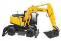 Колесный экскаватор Hyundai R140W-7