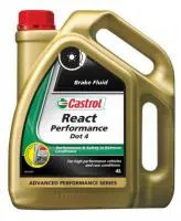 Тормозная жидкость Castrol React Performance DOT 4 5л (157F8C)