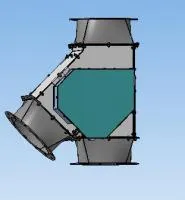 Клапан регулирующий с электрическим приводом модели FK 300 0-45