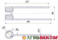 Зуб KUHN 58740600