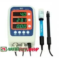 HM-100 pH/EC/Temp монитор-контроллер