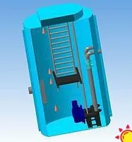 Канализационная насосная станция h 3.2 d 2.0 V 10.05