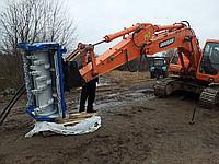 Мульчер TFM UX 130 для экскаватора 10-20 тонн