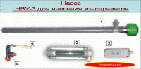 Насос–дозатор внесения заквасок для заготовки силоса НВУ-3(с)