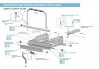 Заглушка нижней прижимной планки для станка SuperMax (14276)