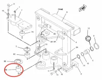 9R0413 Втулка Каретки Cat Caterpillar Катерпилер