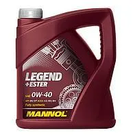 MANNOL Моторное масло mannol legend + ester sae 0w-40 (4л.)