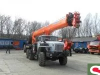 Автокран КЛИНЦЫ КС-55713-3К-4В на шасси Урал 5557 г/п 25т, 32.5м