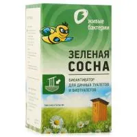 Биоактиватор для дачных туалетов Зеленая Сосна 300 г