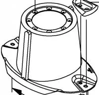 Барабан косилочный L=356 mm Krone 200310630