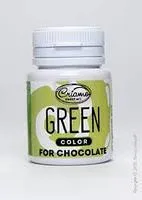 Зелёный кондитерский краситель для шоколада 18 гр.