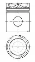 Поршень Scania 127 mm STD (87-962000-60 DS11 )
