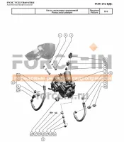 Гидронасос на РОСТСЕЛЬМАШ HPV105-02 R M1 E 1850167