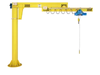 Консольный стационарный электрический кран 5 тонны / до 10 метров