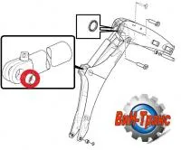 Втулка в основание г/цилиндра рукояти (сер. номера > 430101) VOE17428575 для задней стрелы на VOLVO
