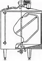 Емкость для переработки молока Я1-ОСВ 1