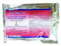 Антибактериальный препарат Коли-Окс 200, порошок, 1 кг