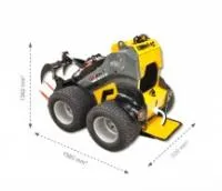 Минипогрузчик Giant SK-skid steer, г/п 440 кг