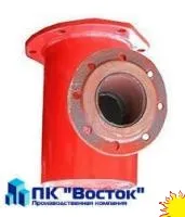 Пожарная подставка одинарная фланцевая ППОФ Ду 100 Ру10 сталь