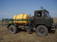 Самоходный опрыскиватель на базе ГАЗ-66, УАЗ (комплект модернизации оборудованием)