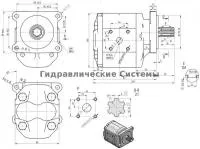 Гидронасос Q-34R(L) - аналог НШ-32 (Jihostroj Чехия)