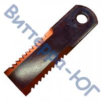 Нож соломоизмельчителя, 28 14 4 Z, зубчатый, 4 мм Schumacher 42250, 20 шт. в упаковке