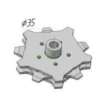 Звездочка ТСН 01.244.000 на привод транспортера ТСН-160
