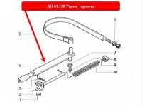 Рычаг тормоза ЗП 01.150