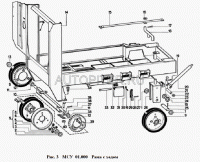 Рама с ходом МСУ 01.000