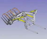 Вилы сельскохозяйственные ВС-01 с захватом