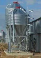 Бункер для хранения корма оцинкованный Silos Morales