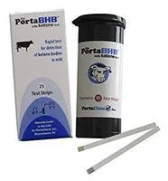 PortaBHB milk ketone test