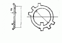 Шайбы многолапчатые ГОСТ 11872-80