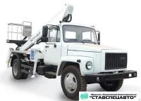 Автогидроподъемник агп-22Т шасси газ-3309 5 мест