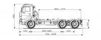 Шасси КамАЗ 6520-61