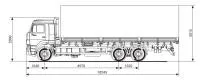 Грузовик КамАЗ бортовой 65117