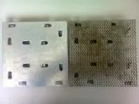 Плитка металлическая 250*250, толщина 2 мм