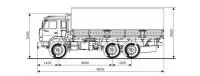 Грузовик КамАЗ бортовой 43118