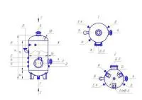 Аппарат емкостной для газовых неагрессивных сред