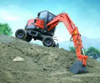 Колесный экскаватор Doosan DX55W