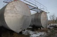 Резервуары стальные с подогревом объёмом 75 м3